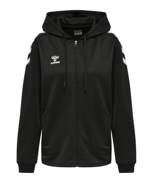 hummel-core-xk-poly-kapuzenjacke-damen-schwarz-212650-indoor_front.png