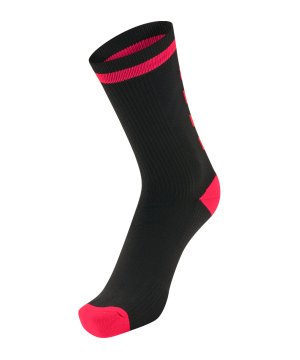 hummel-elite-low-socken-schwarz-pink-f2842-204043-fussballtextilien_front.png