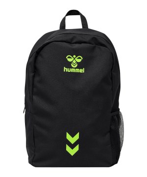 hummel-essential-neon-rucksack-schwarz-f1015-231585-indoor-equipment_front.png