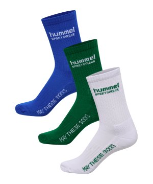 hummel-hml-3er-pack-socken-blau-f7513-225371-teamsport_front.png