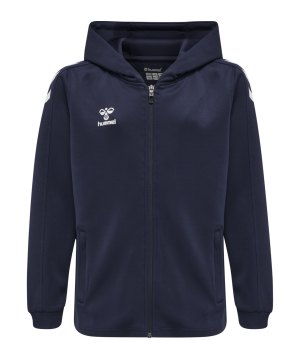 hummel-hmlcore-xk-kapuzenjacke-kids-blau-f7026-212651-teamsport_front.png