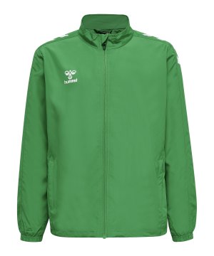 hummel-hmlcore-xk-micro-jacke-kids-gruen-f6235-212654-teamsport_front.png