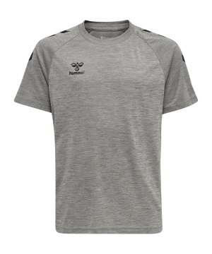 hummel-hmlcore-xk-poly-t-shirt-kids-grau-f2006-212644-teamsport_front.png