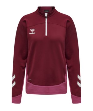 hummel-hmllead-halfzip-sweatshirt-damen-rot-f3584-207424-fussballtextilien_front.png