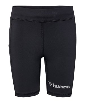 hummel-hmlrun-tight-short-kids-schwarz-f2001-227254-laufbekleidung_front.png