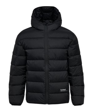 hummel-lightweight-puffer-jacke-schwarz-f2001-230393-indoor_front.png