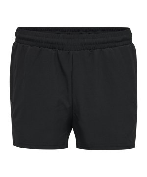 hummel-move-grid-woven-short-damen-schwarz-f2001-214799-indoor_front.png