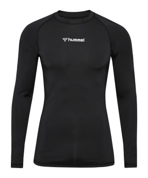 hummel-performance-sweatshirt-schwarz-f2001-225511-laufbekleidung_front.png