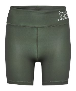 hummel-te-fundamental-mw-tight-short-damen-gruen-223850-indoor_front.png