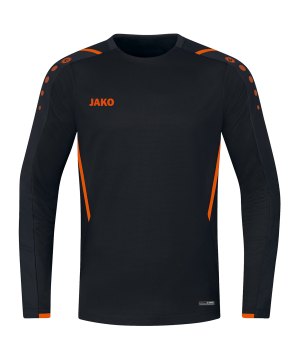 jako-challenge-sweatshirt-kids-schwarz-orange-f807-8821-teamsport_front.png