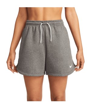 nike-park-fleece-short-damen-grau-weiss-f071-cw6963-teamsport_front.png