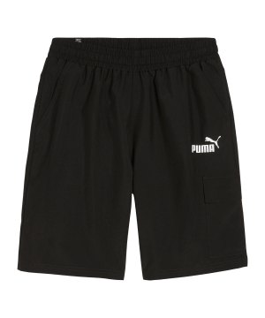 puma-essentials-woven-cargo-short-schwarz-f01-679731-lifestyle_front.png