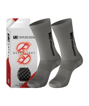 tapedesign-gripsocks-superlight-socken-grau-td053-fussballtextilien_front.png
