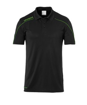 uhlsport-stream-22-poloshirt-kids-schwarz-gruen-f24-fussball-teamsport-textil-poloshirts-1002204.png