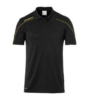uhlsport-stream-22-poloshirt-schwarz-gelb-f23-fussball-teamsport-textil-poloshirts-1002204.png