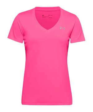 under-armour-tech-v-neck-t-shirt-damen-pink-f653-1255839-fussballtextilien_front.png